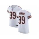 Nike Chicago Bears #39 Eddie Jackson White Men Stitched NFL Vapor Untouchable Elite Jersey