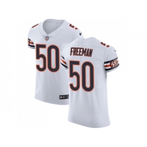 Nike Chicago Bears #50 Jerrell Freeman White Men Stitched NFL Vapor Untouchable Elite Jersey