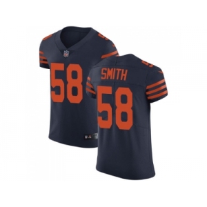 Nike Chicago Bears #58 Roquan Smith Navy Blue Alternate Men Stitched NFL Vapor Untouchable Elite Jersey