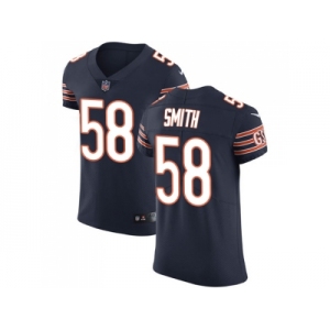 Nike Chicago Bears #58 Roquan Smith Navy Blue Team Color Men Stitched NFL Vapor Untouchable Elite Jersey