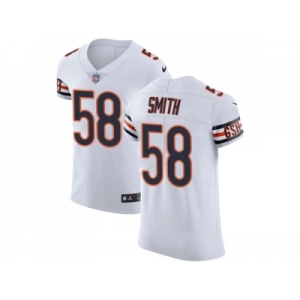 Nike Chicago Bears #58 Roquan Smith White Men Stitched NFL Vapor Untouchable Elite Jersey