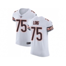 Nike Chicago Bears #75 Kyle Long White Men Stitched NFL Vapor Untouchable Elite Jersey