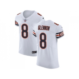 Nike Chicago Bears #8 Mike Glennon White Men Stitched NFL Vapor Untouchable Elite Jersey