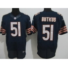 Nike NFL Jerseys Chicago Bears #51 Dick Butkus Blue[Elite]