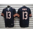 nike nfl jerseys chicago bears #13 knox blue[Elite]