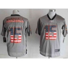 nike nfl jerseys chicago bears #15 brandon marshall grey[Elite USA flag fashion shadow]