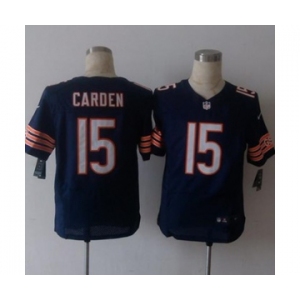 nike nfl jerseys chicago bears #15 carden blue[Elite][carden]