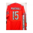 nike nfl jerseys chicago bears #15 marshall orange[Elite signature]