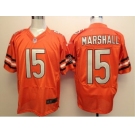 nike nfl jerseys chicago bears #15 marshall orange[marshall][elite]