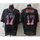 nike nfl jerseys chicago bears #17 jeffery black[Elite USA flag fashion]