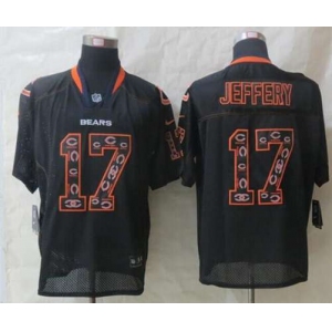 nike nfl jerseys chicago bears #17 jeffery black[Elite united sideline]