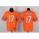 nike nfl jerseys chicago bears #17 jeffery orange[Elite]