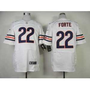 nike nfl jerseys chicago bears #22 forte white[Elite]