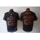 nike nfl jerseys chicago bears #22 matt forte black[Elite lights out]