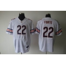 nike nfl jerseys chicago bears #22 matt forte white[elite]