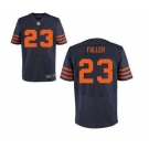 nike nfl jerseys chicago bears #23 fuller blue[Elite][fuller][number orange]