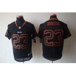 nike nfl jerseys chicago bears #23 hester black[Elite lights out]