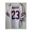 nike nfl jerseys chicago bears #23 hester white[Elite signature]