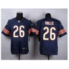 nike nfl jerseys chicago bears #26 antrel rolle blue[Elite][rolle]