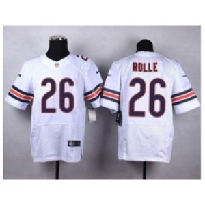 nike nfl jerseys chicago bears #26 antrel rolle white[Elite][rolle]