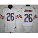 nike nfl jerseys chicago bears #26 tim jennings white[Elite]