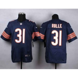 nike nfl jerseys chicago bears #31 rolle blue[Elite]