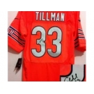 nike nfl jerseys chicago bears #33 charles tillman orange [Elite signature]