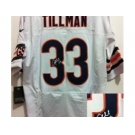 nike nfl jerseys chicago bears #33 charles tillman white [ Elite signature]