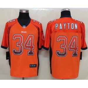 nike nfl jerseys chicago bears #34 walter payton orange[Elite drift fashion]