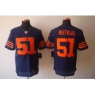 nike nfl jerseys chicago bears #51 butkus blue[Elite orange number]