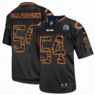 nike nfl jerseys chicago bears #54 urlacher black[camo fashion Elite 50th Patch]