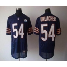 nike nfl jerseys chicago bears #54 urlacher blue[Elite 50th Patch]