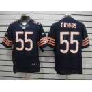 nike nfl jerseys chicago bears #55 lance briggs blue[Elite]