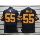 nike nfl jerseys chicago bears #55 lance briggs dk.blue [Elite Jersey]