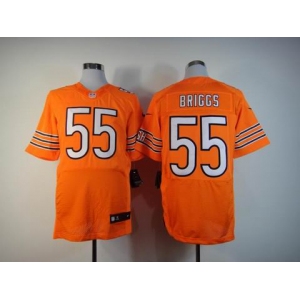 nike nfl jerseys chicago bears #55 lance briggs orange[Elite]