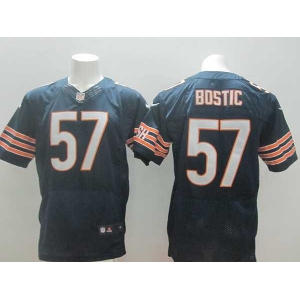 nike nfl jerseys chicago bears #57 bostic blue[Elite][bostic]