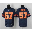 nike nfl jerseys chicago bears #57 bostic blue[Elite][number orange][bostic]