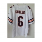 nike nfl jerseys chicago bears #6 cutler white[Elite signature]