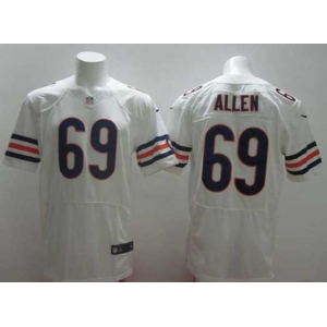 nike nfl jerseys chicago bears #69 allen white[Elite]