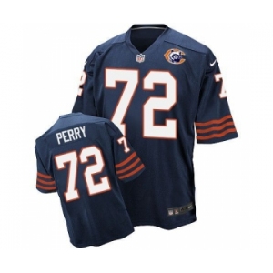 nike nfl jerseys chicago bears #72 William Perry Throwback blue[Elite]