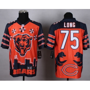 nike nfl jerseys chicago bears #75 long [Elite Style Noble Fashion]