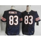 nike nfl jerseys chicago bears #83 bennett blue[Elite]