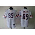 nike nfl jerseys chicago bears #89 ditka white[elite]