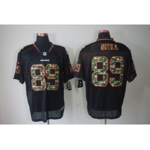 nike nfl jerseys chicago bears #89 mike ditka black[camo fashion Elite]