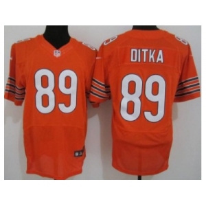 nike nfl jerseys chicago bears #89 mike ditka orange[Elite]