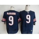 nike nfl jerseys chicago bears #9 mcmahon blue[big number][Elite][mcmahon]