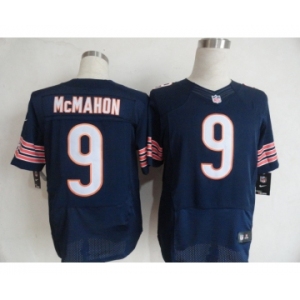 nike nfl jerseys chicago bears #9 mcmahon blue[big number][Elite][mcmahon]