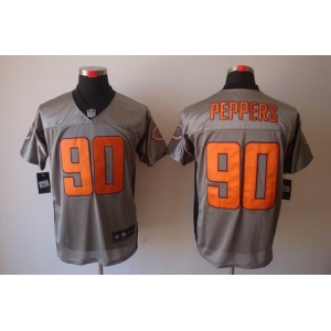 nike nfl jerseys chicago bears #90 julius peppers grey[Elite shadow]