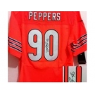 nike nfl jerseys chicago bears #90 julius peppers orange[ Elite signature]