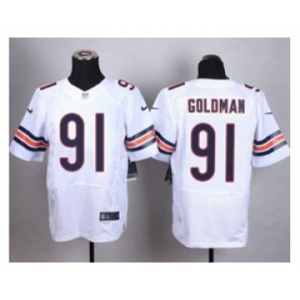 nike nfl jerseys chicago bears #91 eddie goldman white[Elite]